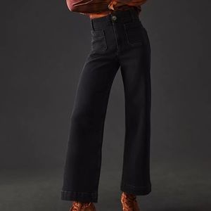 Anthropologie Pilcro Skipper Wide-Leg Jeans